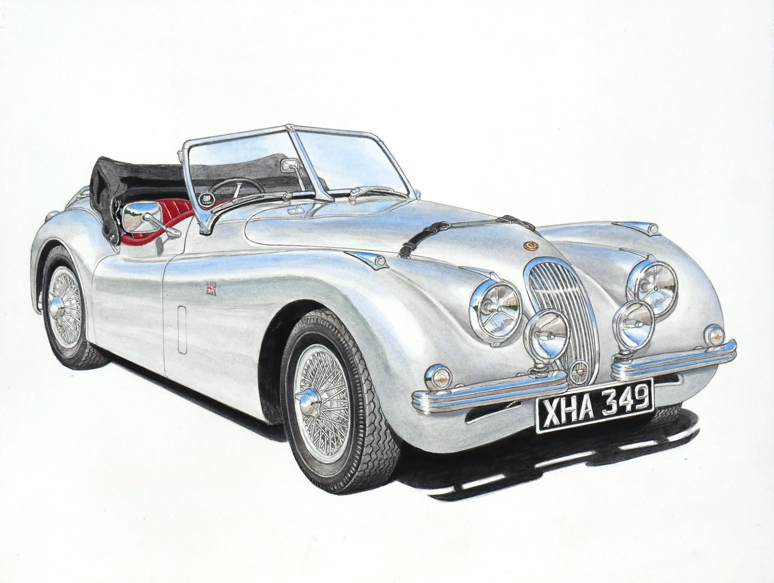 Jag XK120 - 6