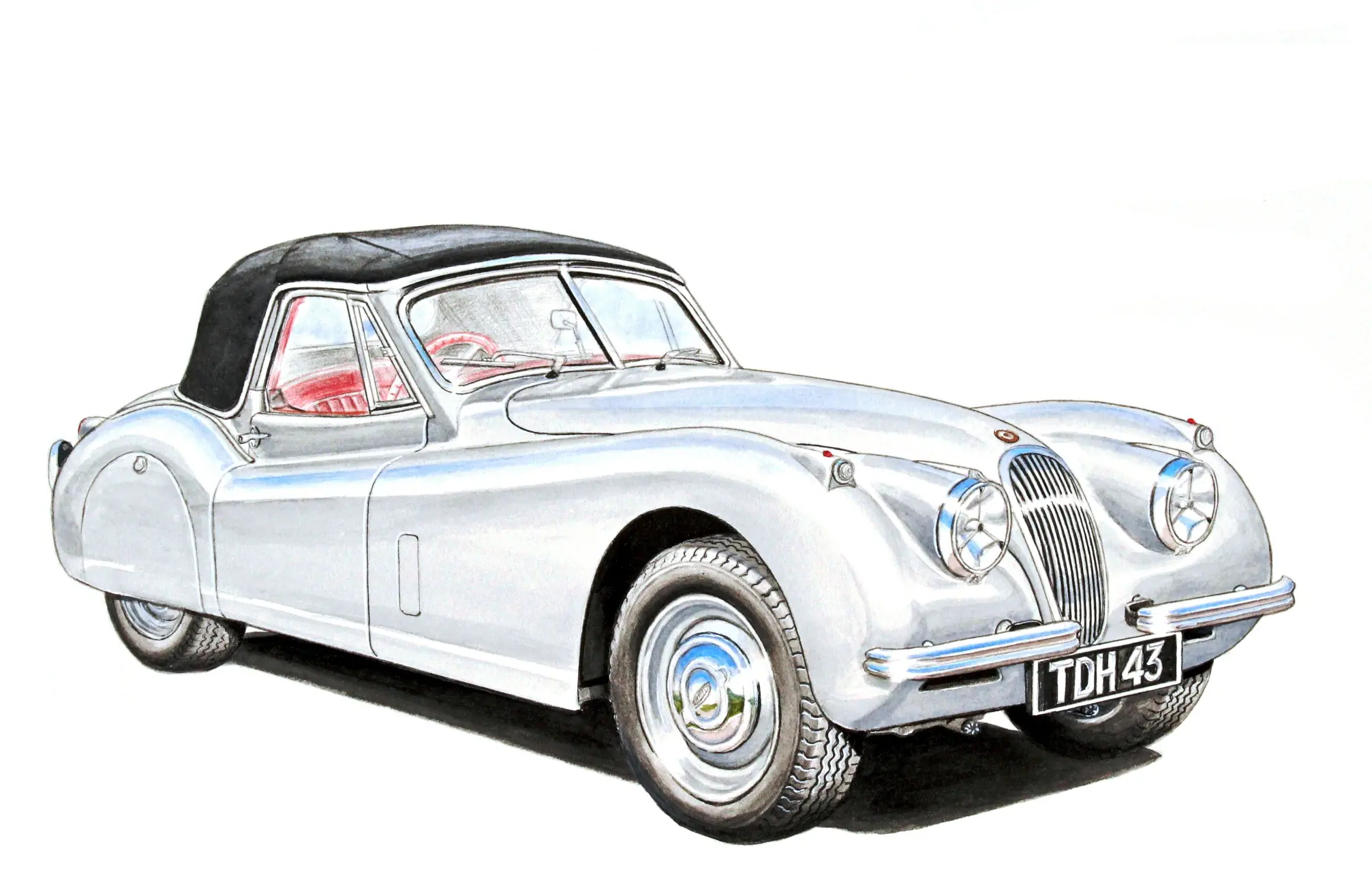 Jaguar XK120 - plain 2014